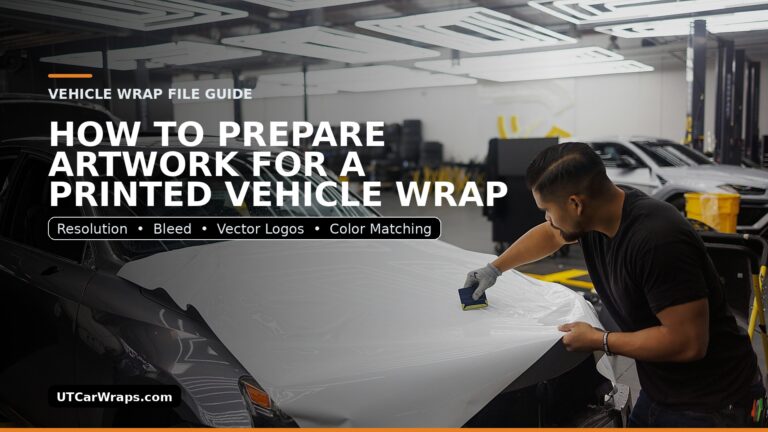 How To Prepare Artwork For A Printed Vehicle Wrap