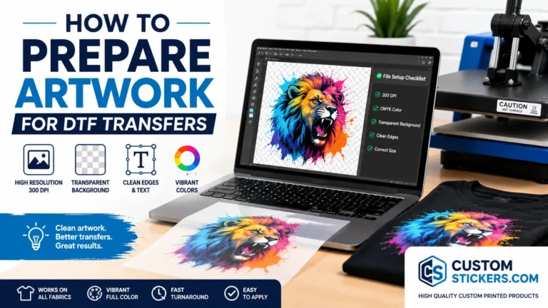 How To Prepare Artwork For DTF Transfers